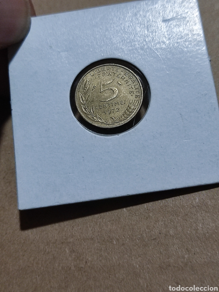 Monedas antiguas de Europa: Moneda Francia 1972 - Foto 2