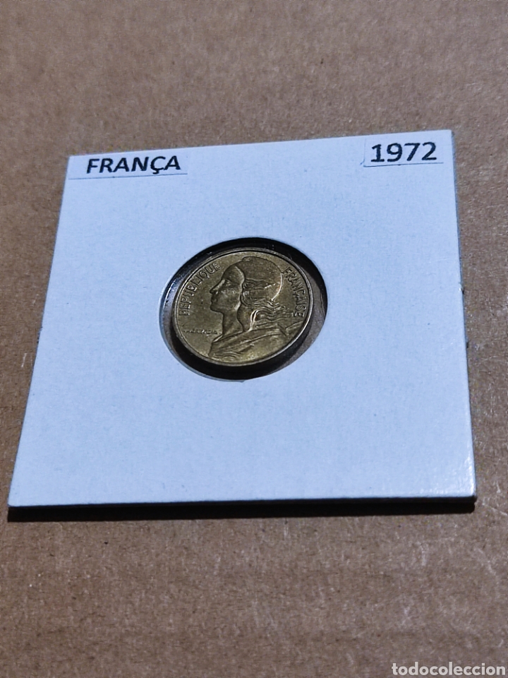 Monedas antiguas de Europa: Moneda Francia 1972 - Foto 1