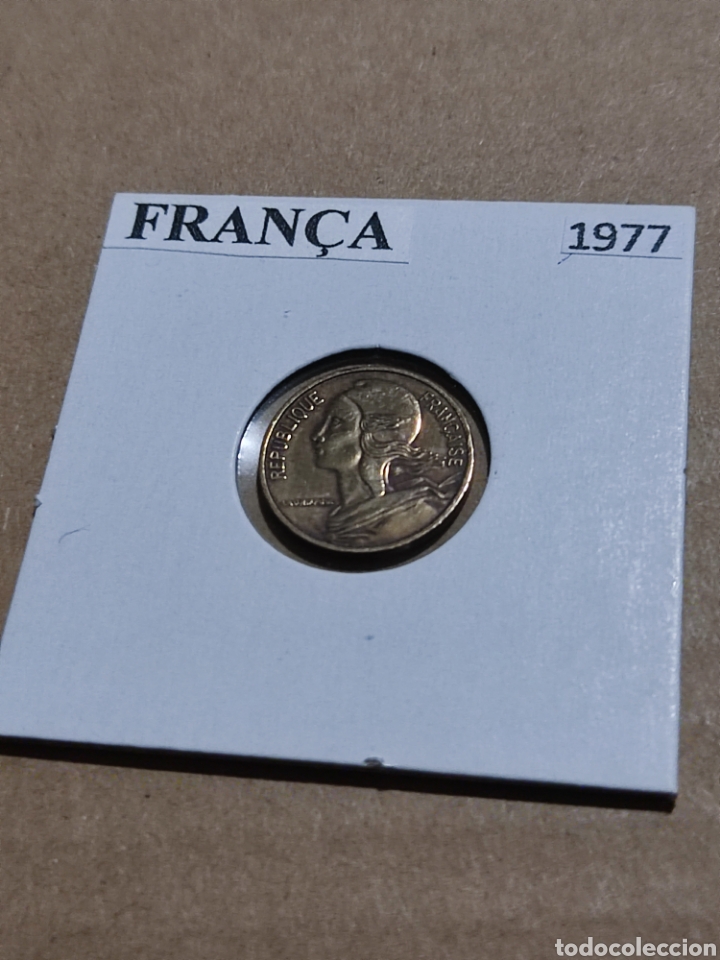 Monedas antiguas de Europa: Moneda Francia 1977 - Foto 1