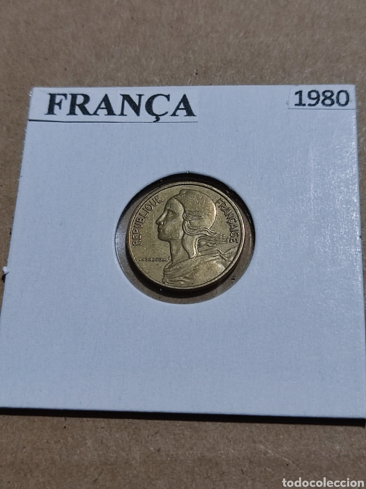 Monedas antiguas de Europa: Moneda Francia 1980 - Foto 1