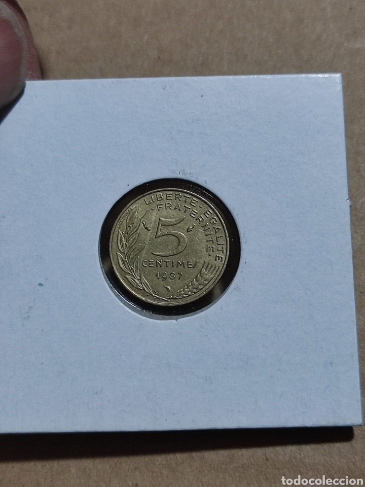 Monedas antiguas de Europa: Moneda Francia 1987 - Foto 2