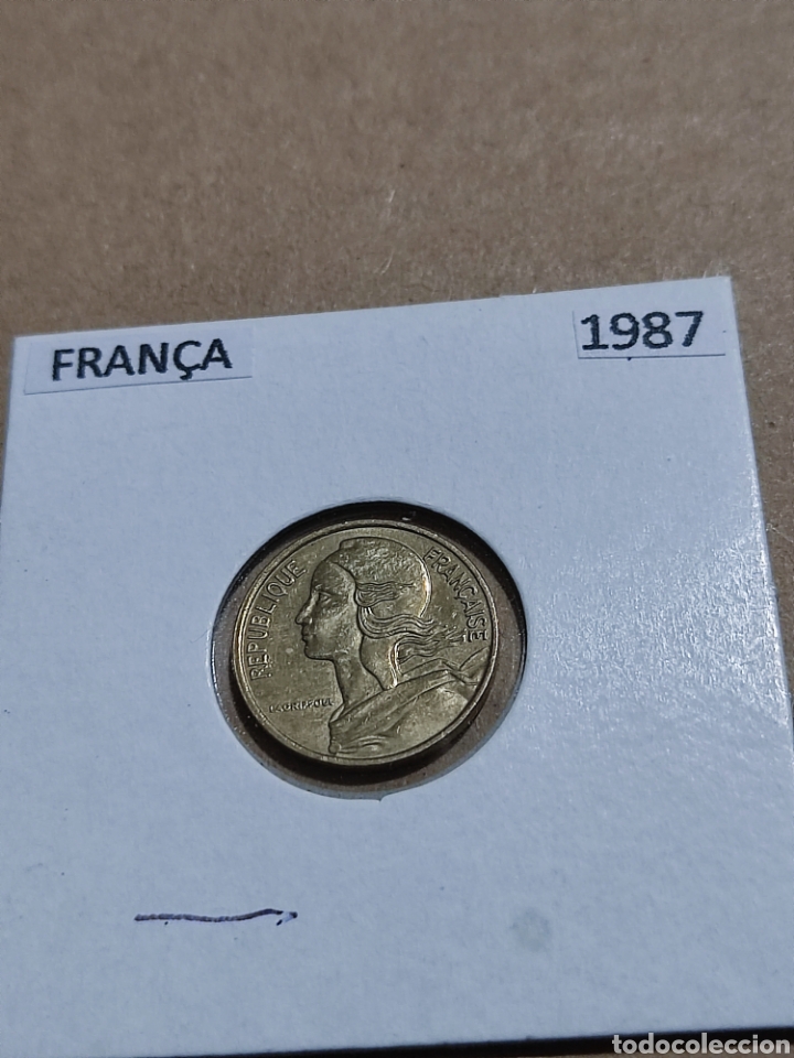Monedas antiguas de Europa: Moneda Francia 1987 - Foto 1