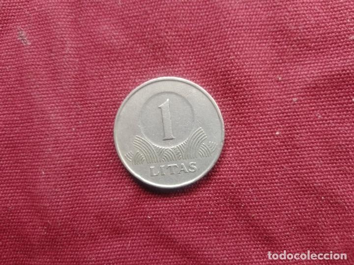 Monedas antiguas de Europa: 1 litas de Lituania 1999 - Foto 2