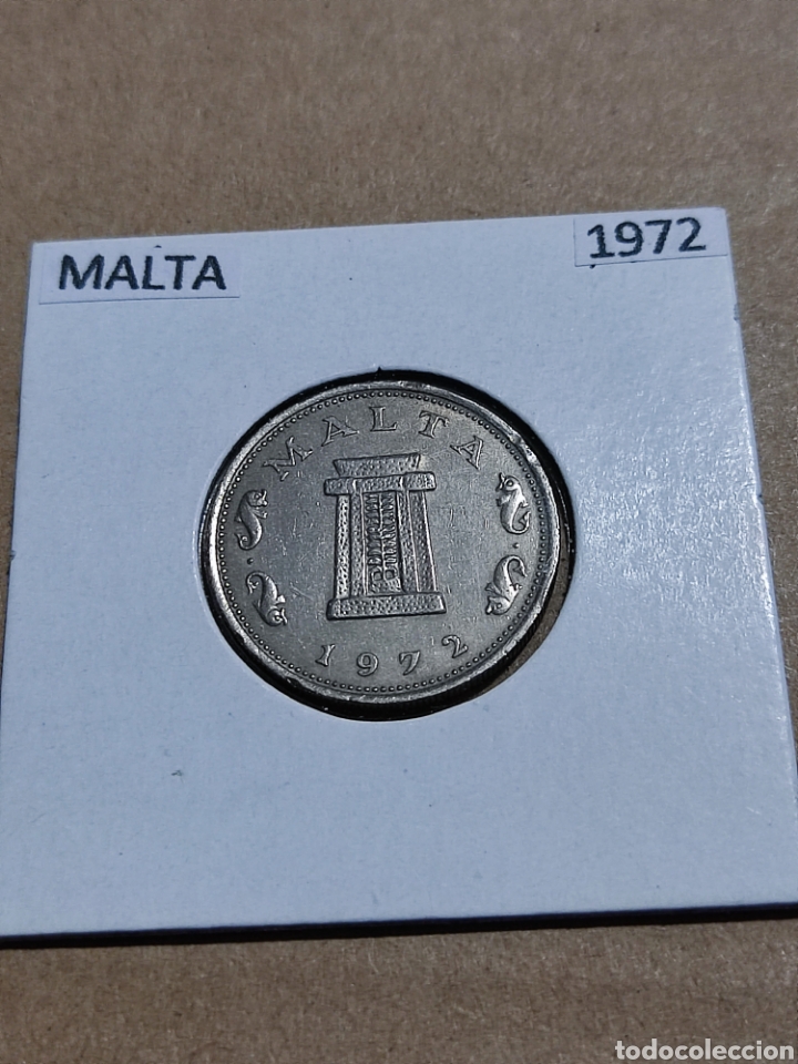 Monedas antiguas de Europa: Moneda Malta 1972 - Foto 1