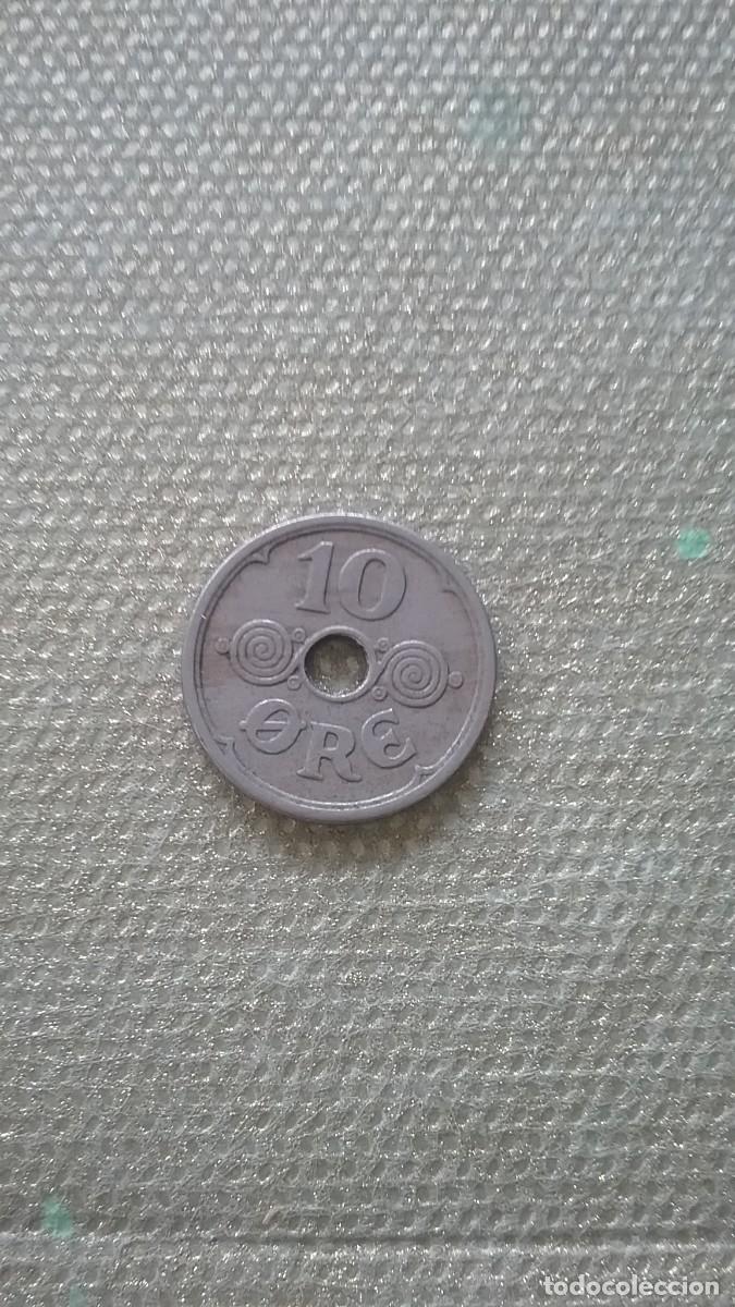 Monedas antiguas de Europa: moneda 10 Ore dinamarca 1925 .(730) - Foto 1