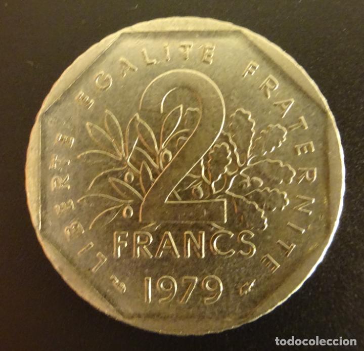 Monedas antiguas de Europa: FRANCIA 2 FRANC 1979 - Foto 2