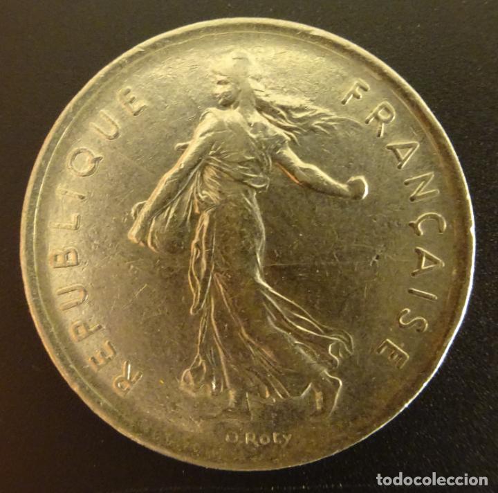 Monedas antiguas de Europa: FRANCIA 5 FRANC 1970 - Foto 1