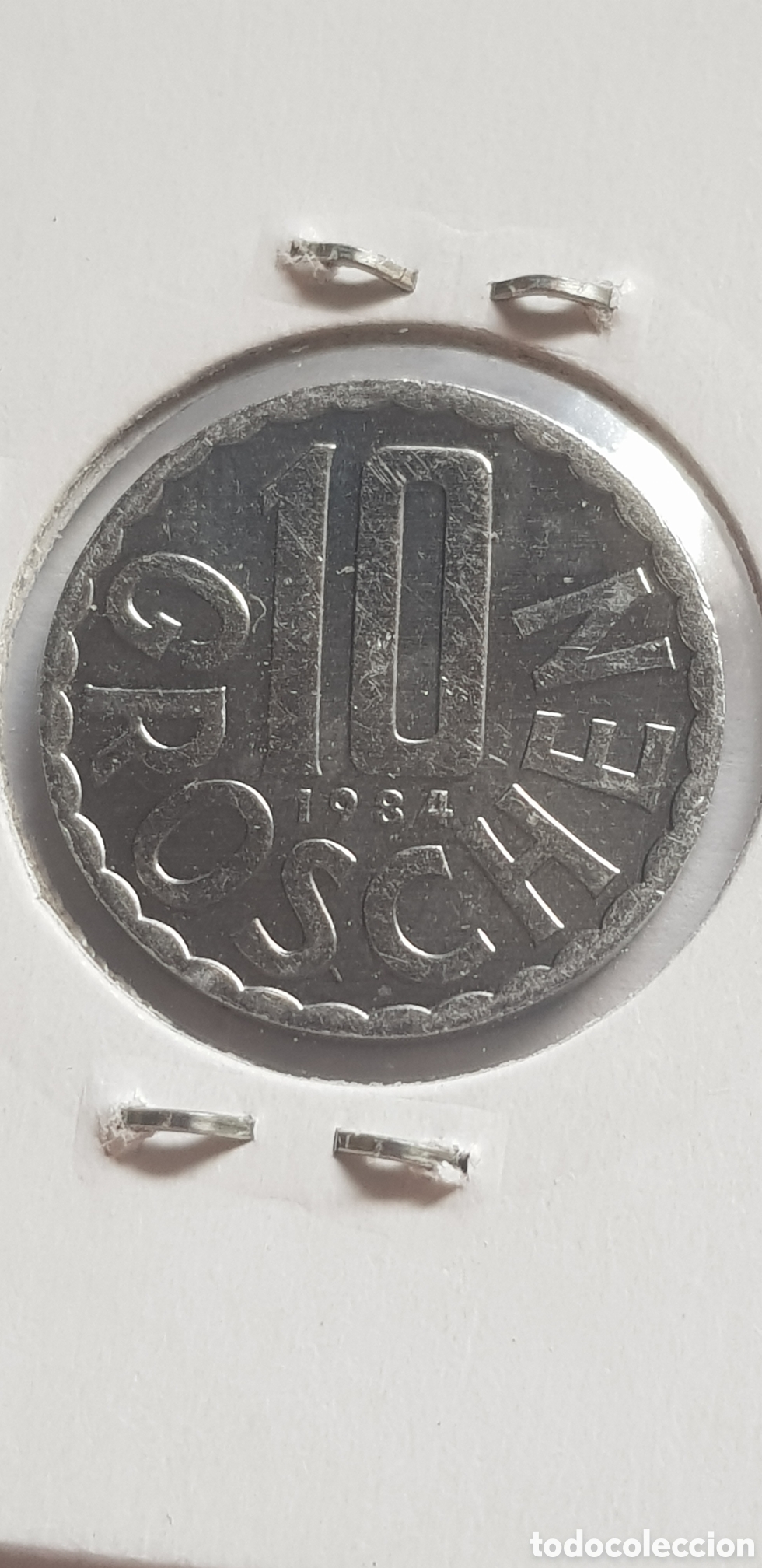 Monedas antiguas de Europa: 10 Groschen 1984 Austria - Foto 1