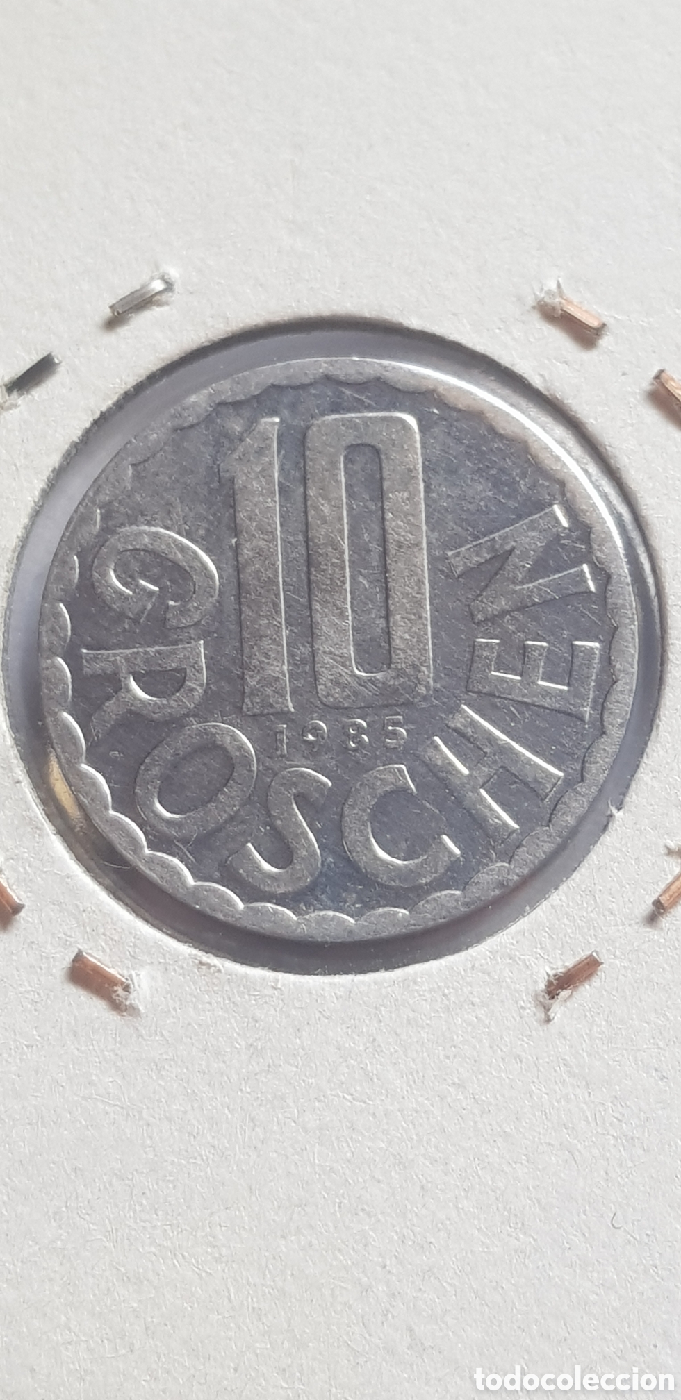 Monedas antiguas de Europa: 10 Groschen 1985 Austria - Foto 1
