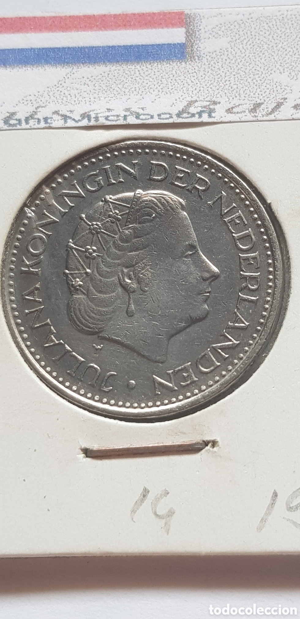 Monedas antiguas de Europa: 1 Gulden 1970 Holanda - Foto 1