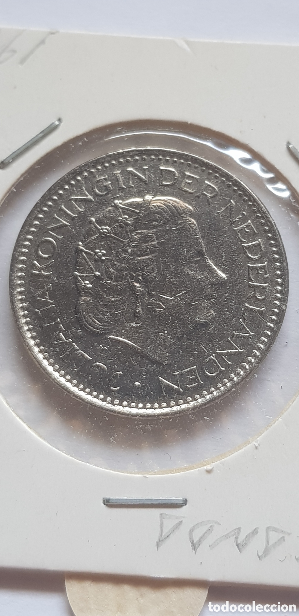 Monedas antiguas de Europa: 1 Gulden 1978 Holanda - Foto 1