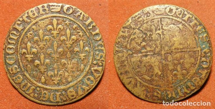Monedas antiguas de Europa: JETON TIPO DAUPHIN&Eacute; - Foto 1