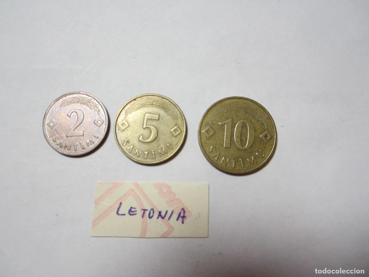 Monedas antiguas de Europa: LOTE DE MONEDAS DE LETONIA - Foto 2