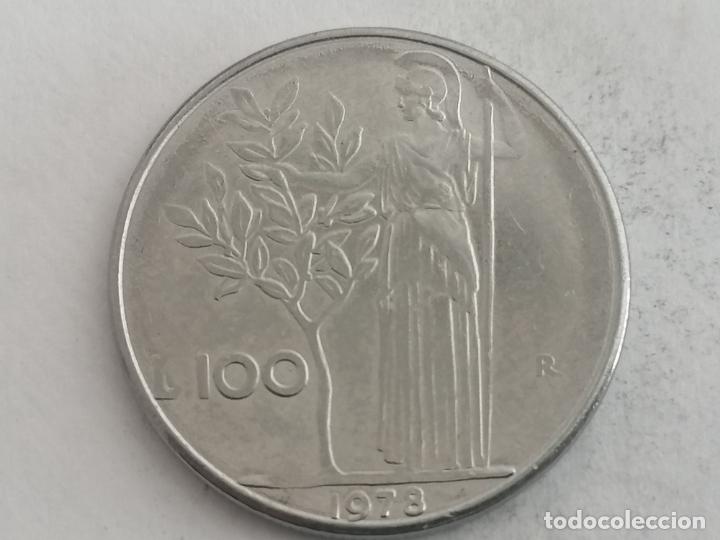 Monedas antiguas de Europa: MONEDA ITALIA, 100 LIRAS - 1973 - Foto 2