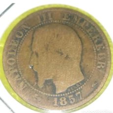 Monedas antiguas de Europa: NAPOLEÓN III, 5 CÉNTS 1857 CECA”A”. PARÍS. Lote 398610624