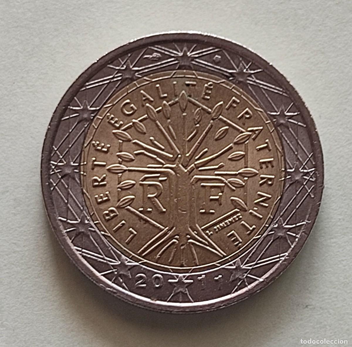 Monedas antiguas de Europa: Francia-2 euros-2011