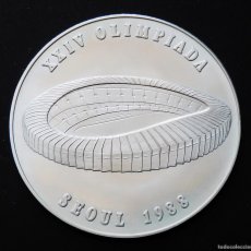 Monedas antiguas de Europa: ANDORRA 20 DINERS 1988 - JUEGOS OLÍMPICOS SEUL. PLATA SIN CIRCULAR. ESCASA. Lote 399332699