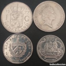 Monedas antiguas de Europa: 4 MONEDAS DISTINTAS. Lote 399933224