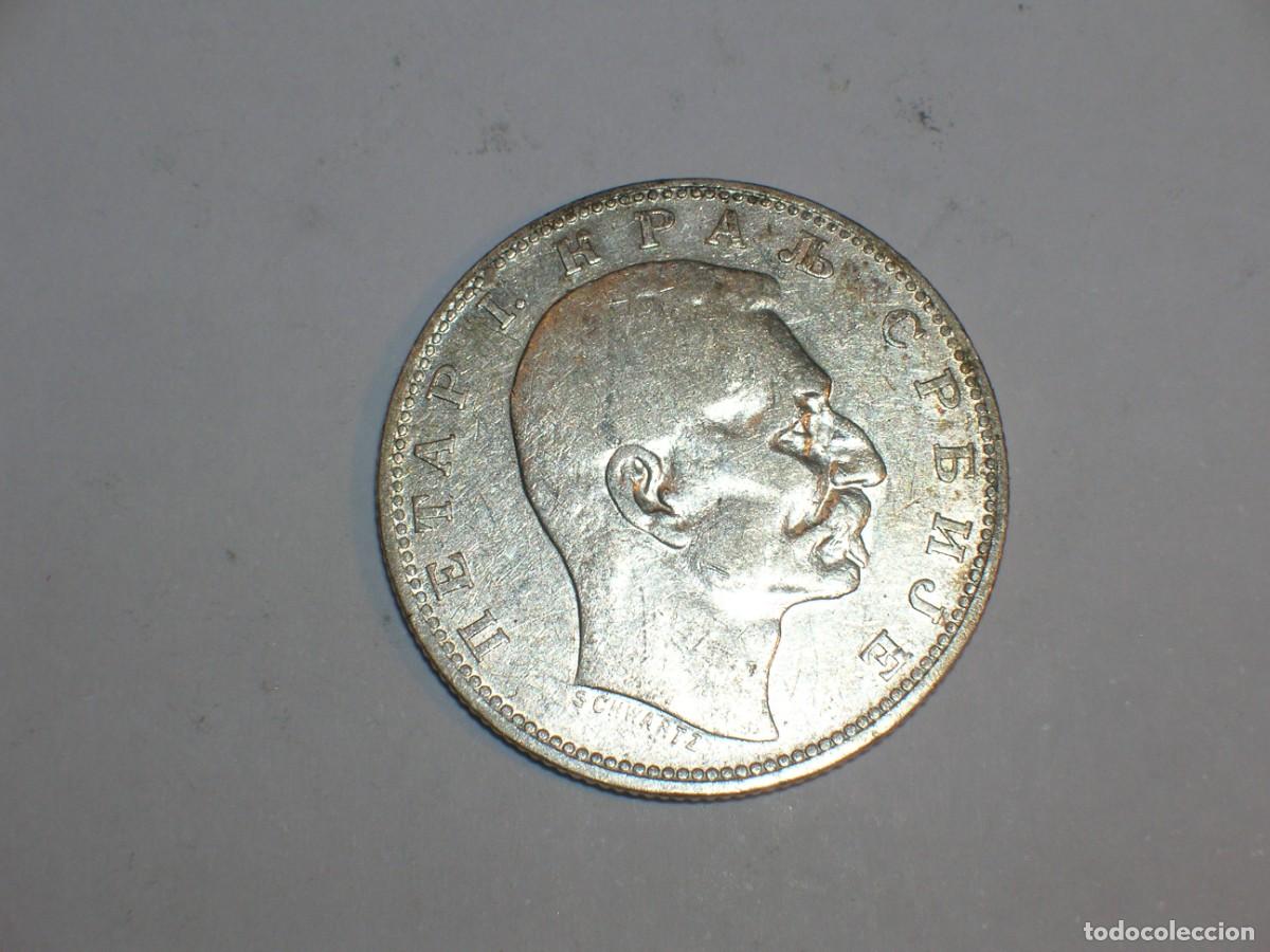 Moedas antigas da Europa: YUGOSLAVIA/SERBIA 1 dinar 1912 (13786)