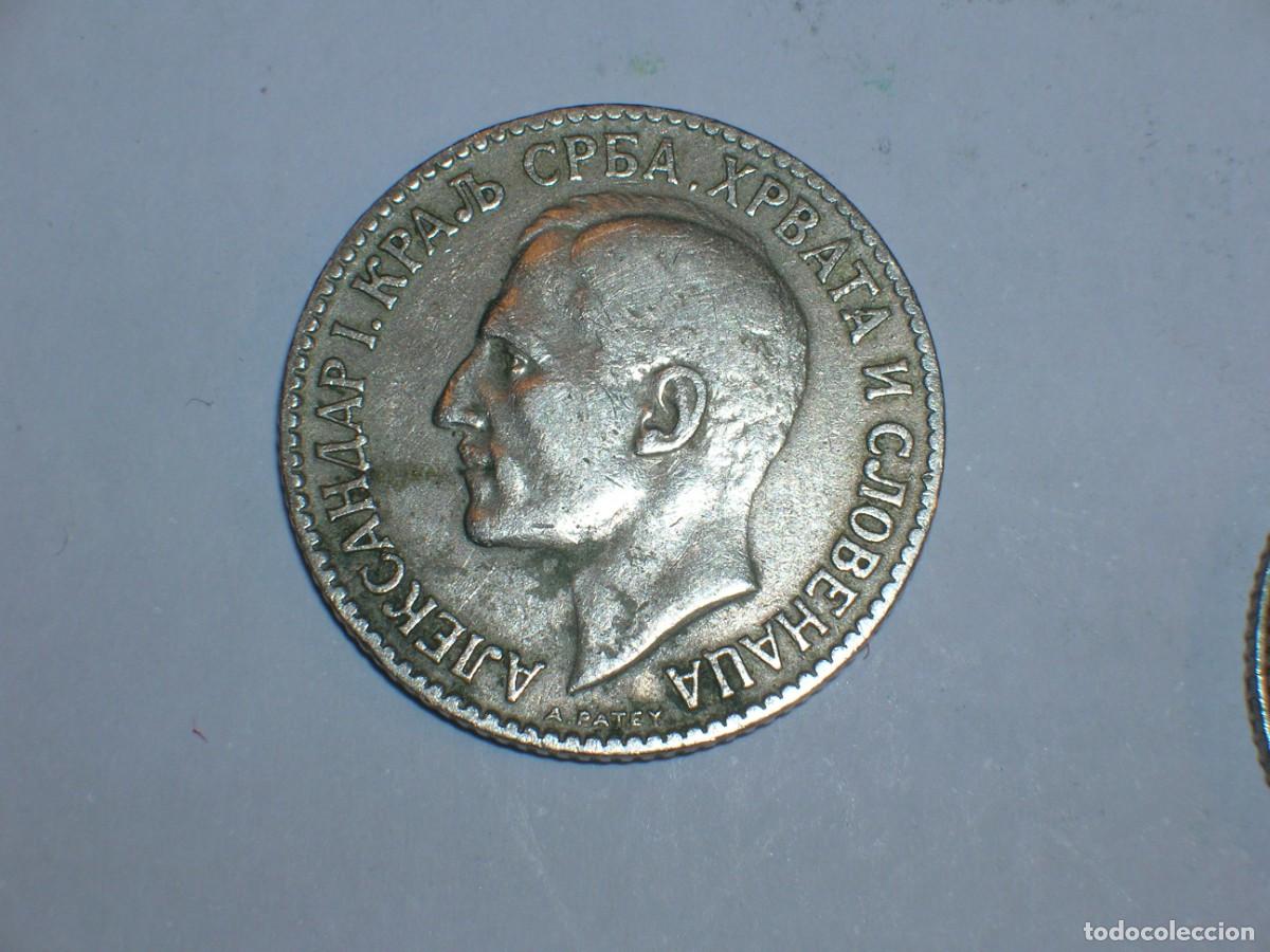 Moedas antigas da Europa: YUGOSLAVIA/REINO SERBIOS, CROATAS Y ESLOVENOS 1 dinar 1925 (13787)