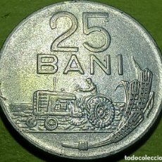 Monedas antiguas de Europa: RUMANÍA 25 BANI 1966. Lote 400217984