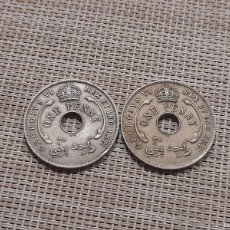 Monedas antiguas de Europa: REINO UNIDO, 2 X 1 PENNY 1946 Y 1947. Lote 400706644