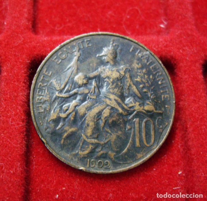 Monedas antiguas de Europa: FRANCIA - 10 CENTIMOS 1902 - Foto 1