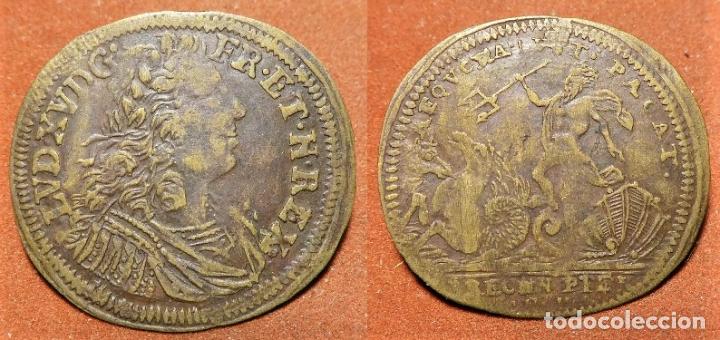 Monedas antiguas de Europa: JETON DE LUIS XV - Foto 1