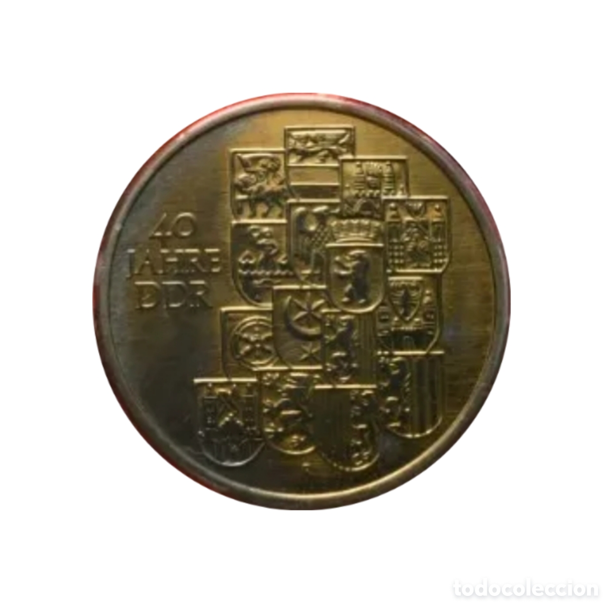 Monedas antiguas de Europa: Sobre con moneda 1949 - 1989 - Foto 2