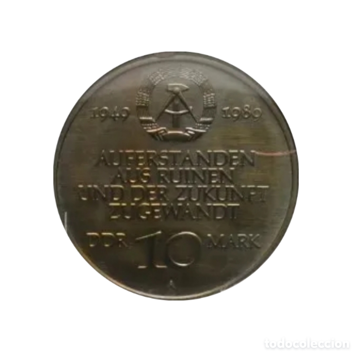 Monedas antiguas de Europa: Sobre con moneda 1949 - 1989 - Foto 3