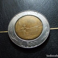 Monedas antiguas de Europa: ITALIA 500 LIRAS 1992. Lote 401577619