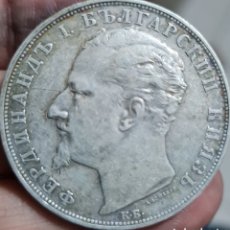 Monedas antiguas de Europa: MONEDA BULGARIA, 1.894, 5 AEBA, PLATA,MBC,MUY ESCASA.. Lote 401585049