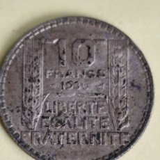 Monedas antiguas de Europa: 10 Y 20 FRANCOS DE PLATA. DE 1930 Y 1938. Lote 401699184