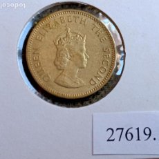 Monedas antiguas de Europa: JERSEY, 1/4 DE CHELIN, (3 PENIQUES) 1957. Lote 401719919