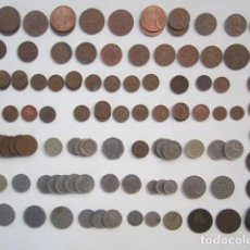 Monedas antiguas de Europa: LOTE DE 120 MONEDAS VARIADAS INGLATERRA. Lote 401723244