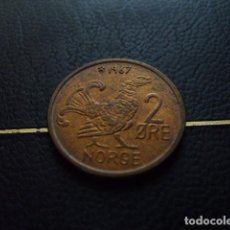 Monedas antiguas de Europa: NORUEGA 2 ORE 1967. Lote 401986559