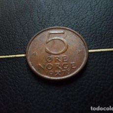Monedas antiguas de Europa: NORUEGA 5 ORE 1978. Lote 401987614