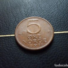 Monedas antiguas de Europa: NORUEGA 5 ORE 1980 CON ESTRELLA. Lote 401987849