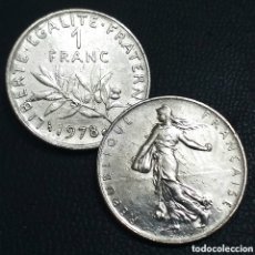 Monedas antiguas de Europa: FRANCIA 1 FRANCO 1978. Lote 402323324