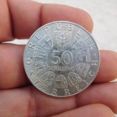 Monedas antiguas de Europa: AUSTRIA 50 SCHILLING 1974 PLATA. Lote 402409794