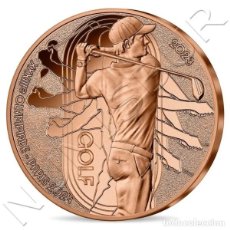 Monedas antiguas de Europa: FRANCIA 1/4 EURO 2023 GOLF - JUEGOS OLÍMPICOS DE PARIS 0,25€. Lote 402450969