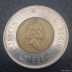 Monedas antiguas de Europa: MONEDA 2 DÓLARES 1996 CANADÁ. Lote 402767639
