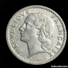 Monedas antiguas de Europa: REPUBLICA FRANCESA, 5 FRANCOS DE 1946 . ALUMINIO.MUY BONITA.. Lote 403105449