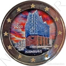 Monedas antiguas de Europa: ALEMANIA: 2 EURO 2022 MULTICOLOR HAMBURGO 2 € COLOR HAMBURG