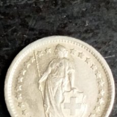Monedas antiguas de Europa: MEDIO 1/2 FRANCO SUIZO SUIZA CONFEDERATIO HELVETICA 1968 COBRE-NIQUEL. Lote 403333534
