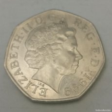Monedas antiguas de Europa: MONEDA 50 PENIQUES 1999 REINO UNIDO. Lote 403349099