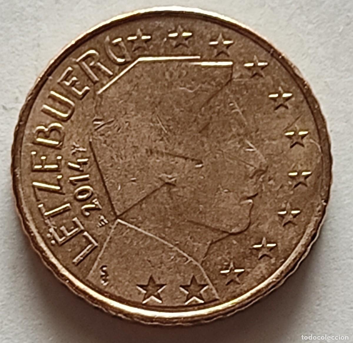 Monedas antiguas de Europa: Luxemburgo-50 cent-2014. - Foto 1