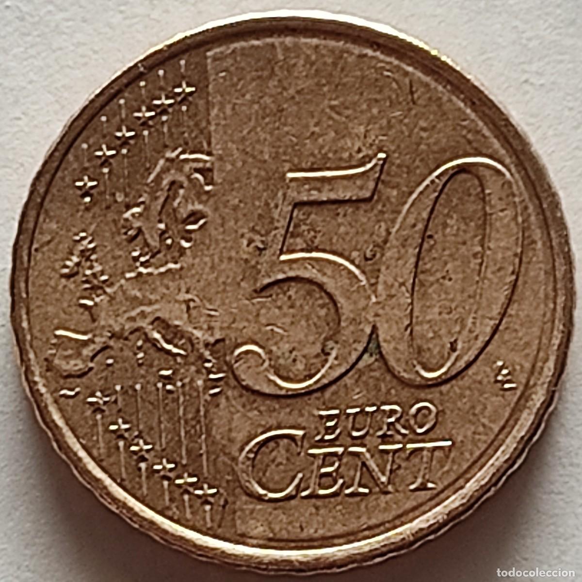 Monedas antiguas de Europa: Luxemburgo-50 cent-2014. - Foto 2