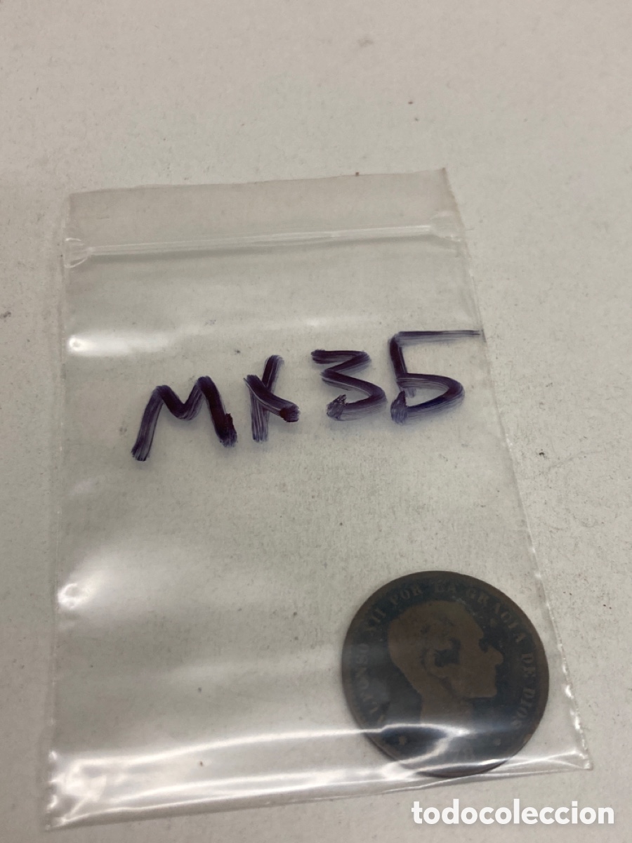 Monedas antiguas de Europa: Moneda cinco c&eacute;ntimos 1878 - Foto 3