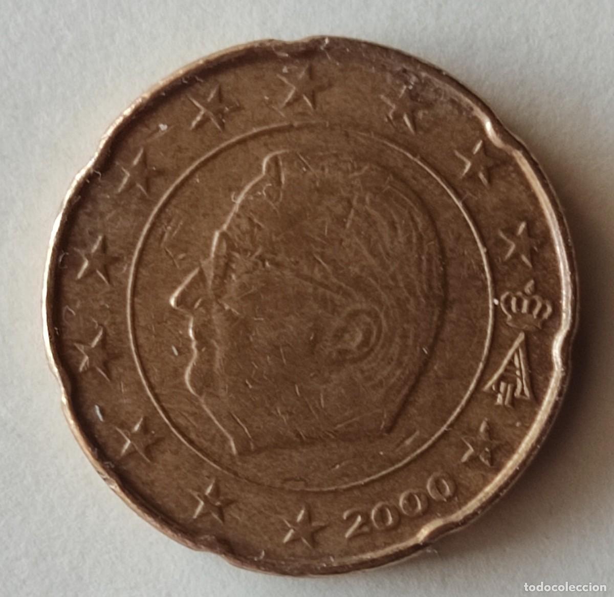 Monedas antiguas de Europa: Belgica-20 cent-2000-401.